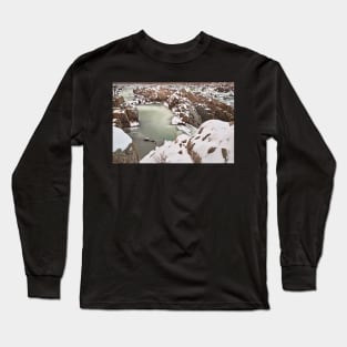 Great Winter Jade Falls Long Sleeve T-Shirt